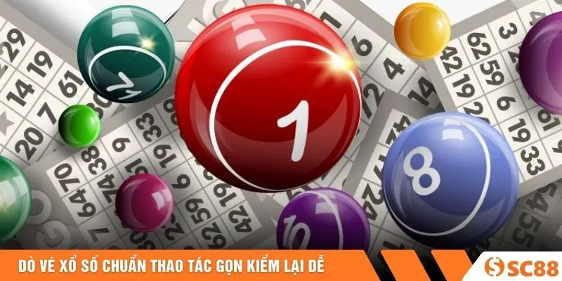 Dò vé Xổ số chuẩn thao tác gọn kiểm lại dễ